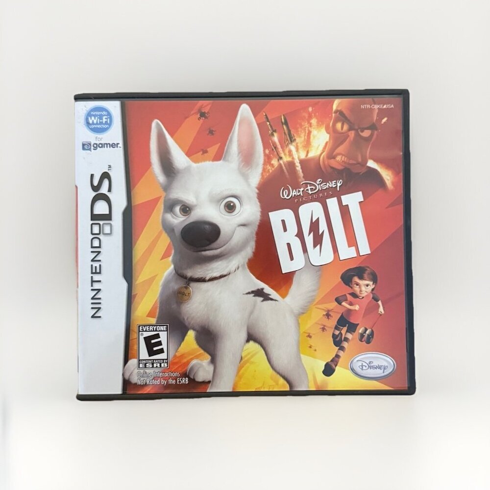 Disney Bolt AUTHENTIC Nintendo DS COMPLETE CIB Working Tested